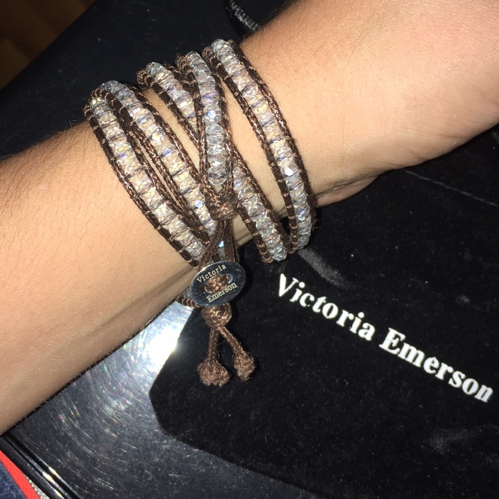 Leather wrap bracelet